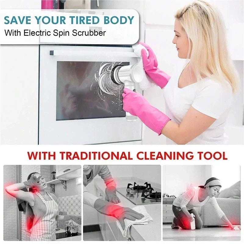PowerSpin Deep Clean Scrubber